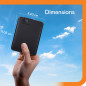 WD 6 to Elements Disque Dur Portable Externe, USB 3.0, Plug-and- Play, formaté pour Windows, Noir