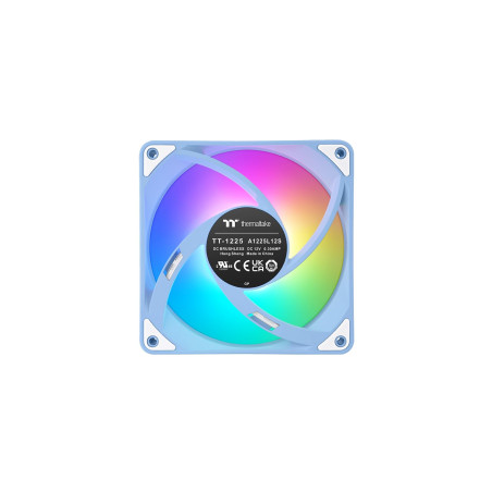 Thermaltake CT120 EX Reverse ARGB Sync | 120mm | Pack de 3 |Connexion en série magnétique MagForce 2.0 |PWM 500-2000 tr/min |9 L