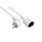 Good Connections P0102-W020 Rallonge de câble d'alimentation Type E+F (CEE 7/7, coudé Type F (CEE 7/3, Droit), 1,50 mm2 Blanc Good Connections P0102-W020 Rallonge de câble d'alimentation Type E+F (CEE 7/7, coudé Type F (CEE 7/3, Droit), 1,50 mm2 Blanc