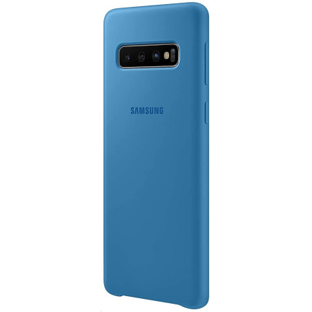 Coque Silicone Ultra Fine Bleu Galaxy S 10