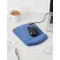 Fellowes - Tapis de Souris - Repose Poignet PlushTouch™ - Mousse Mémoire de Forme - Bleu - 1 Unité Fellowes - Tapis de Souris - Repose Poignet PlushTouch™ - Mousse Mémoire de Forme - Bleu - 1 Unité