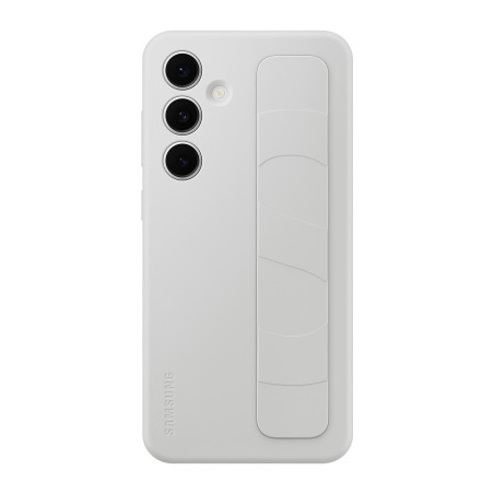 Samsung Galaxy Coque Officielle avec Support pour S24 FE, Gris