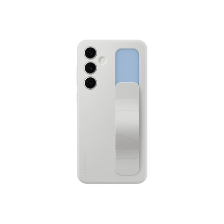 Samsung Galaxy Coque Officielle avec Support pour S24 FE, Gris