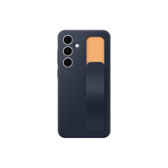 Samsung Coque de Protection en Silicone pour Galaxy S24 FE avec dragonne, Fonction Support Mains Libres, Toucher Doux, Design Du
