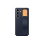 Samsung Coque de Protection en Silicone pour Galaxy S24 FE avec dragonne, Fonction Support Mains Libres, Toucher Doux, Design Du Samsung Coque de Protection en Silicone pour Galaxy S24 FE avec dragonne, Fonction Support Mains Libres, Toucher Doux, Design Du