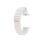 Samsung Galaxy Bracelet en tissu officiel (S/M) pour Galaxy Watch 7, rose et blanc Samsung Galaxy Bracelet en tissu officiel (S/M) pour Galaxy Watch 7, rose et blanc