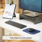 Fellowes Tapis de Souris Bleu Marine Fellowes Tapis de Souris Bleu Marine