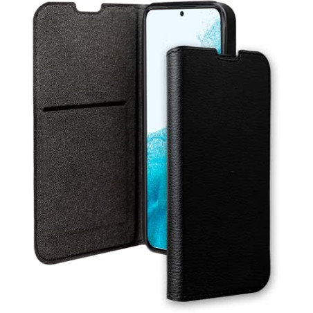 Folio pour Samsung Galaxy S23 5G Wallet Fonction Stand Noir - Certifié GRS Bigben