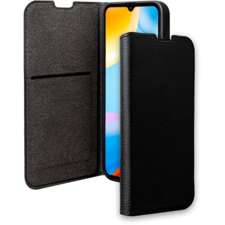 Folio Xiaomi Redmi 10C Wallet Fonction Stand Noir - Certifié GRS Bigben