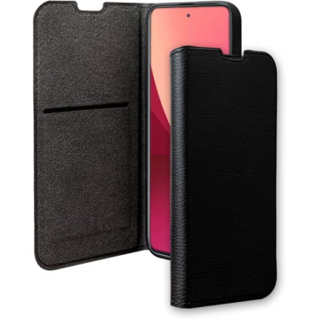 Folio Xiaomi Redmi Note 12 5G Wallet Fonction Stand Noir - Certifié GRS Bigben