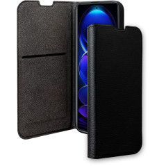 Folio Xiaomi Redmi Note 12 Pro Wallet Fonction Stand Noir - Certifié GRS Bigben
