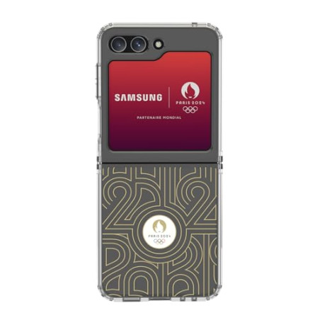 SAMSUNG Coque Transparente GZ Flip 5 'Art Déco Paris 2024'