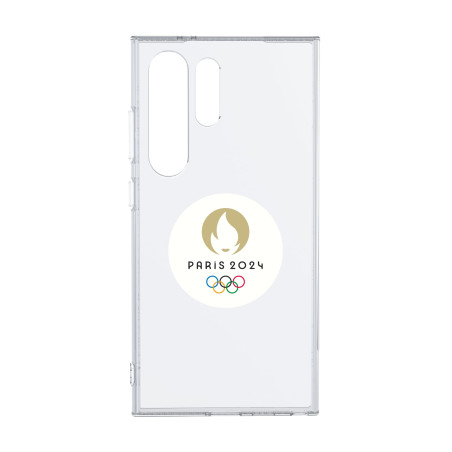 SAMSUNG Coque Transparente G S24U 'Flamme Paris 2024'