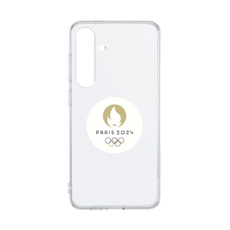 SAMSUNG Coque Transparente G S24+ 'Flamme Paris 2024'