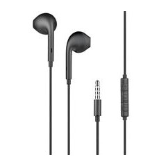 Ecouteurs Jack 3.5mm Télécommande/Micro Bouton Noir Bigben