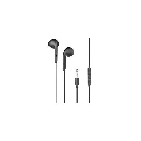 Ecouteurs Jack 3.5mm Télécommande/Micro Bouton Noir Bigben