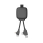 Câble Multi-Connecteurs USB 4 en 1 - Chargeur Universel et Batterie Externe 3000 mAh en Plastique Recyclé - Xoopar Gamma Lite No Câble Multi-Connecteurs USB 4 en 1 - Chargeur Universel et Batterie Externe 3000 mAh en Plastique Recyclé - Xoopar Gamma Lite No