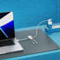 Adaptateur Secteur Double Ports Charge Rapide 65W - Port USB et USB C - Idéal pour Charger Téléphones Tablette Ordinateur - avec Adaptateur Secteur Double Ports Charge Rapide 65W - Port USB et USB C - Idéal pour Charger Téléphones Tablette Ordinateur - avec
