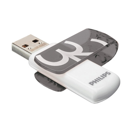 Philips Vivid Édition High Speed clé USB 2.0 32 Go avec Capuchon pivotant pour PC, Ordinateur Portable, Stockage de données info