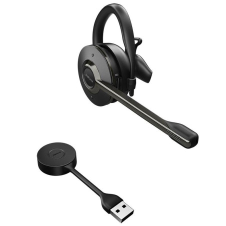Jabra Engage 55 SE Casque Convertible UC avec Ohrbügel, Link 400a Adaptateur DECT USB-A, Engage 55 Deskstand, USB-C de 1,2 m sur