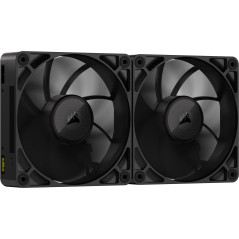 CORSAIR iCUE Link RX140 Max 140mm PWM Ventilateur Épaiss avec iCUE Link System Hub – Pression Statique Élevée – Liquid Crystal P