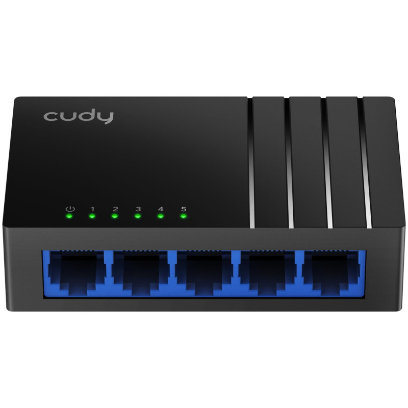 Cudy GS105D Commutateur 5 Gigabit 10/100/1000Mbps Ports RJ45, Commutateur Réseau, Répartiteur LAN, Plug and Play Cudy GS105D Commutateur 5 Gigabit 10/100/1000Mbps Ports RJ45, Commutateur Réseau, Répartiteur LAN, Plug and Play