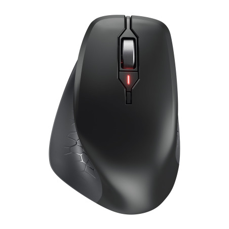CHERRY Stream Mouse Comfort, Souris Ergonomique sans Fil avec Repose-Pouce Caoutchouté, Spécialement pour Droitiers, sans Fil 2.