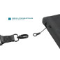 MOBILIS Bandoulière Universelle avec Système de Détachement de Sécurité & Poche de Rangement Extensible, 2 Points A'accroche, Sa MOBILIS Bandoulière Universelle avec Système de Détachement de Sécurité & Poche de Rangement Extensible, 2 Points A'accroche, Sa