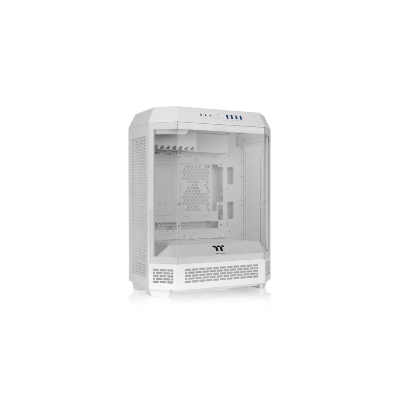 Thermaltake The Tower 600 Mid Tower Chassis | Hidden Connector | White Thermaltake The Tower 600 Mid Tower Chassis | Hidden Connector | White
