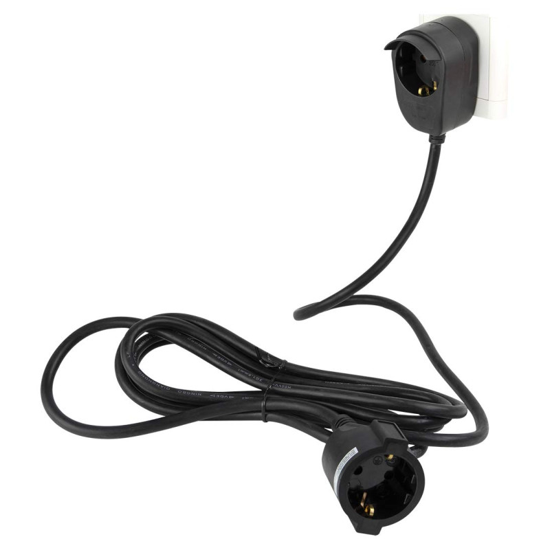 REV rallonge Powersplit 5m noir