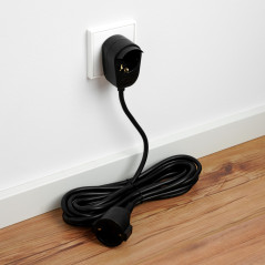 REV rallonge Powersplit 5m noir
