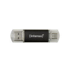 Intenso Twist Line 512 Go, Double clé USB 3.2 Gen 1x1, USB-C et USB-A, 70 Mo/s, Anthracite