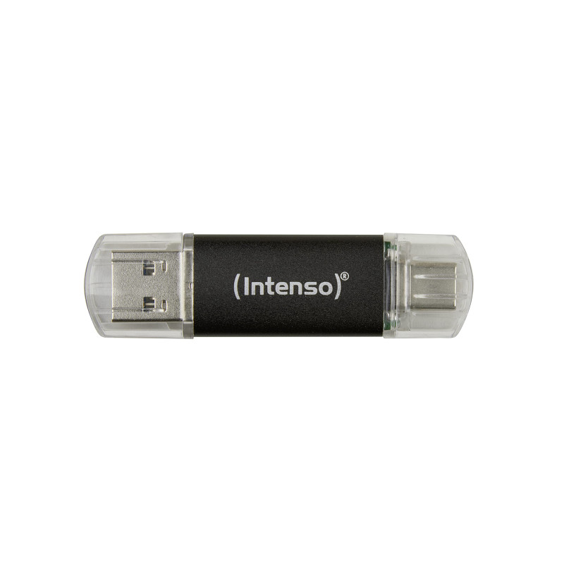 Intenso Twist Line 512 Go, Double clé USB 3.2 Gen 1x1, USB-C et USB-A, 70 Mo/s, Anthracite Intenso Twist Line 512 Go, Double clé USB 3.2 Gen 1x1, USB-C et USB-A, 70 Mo/s, Anthracite