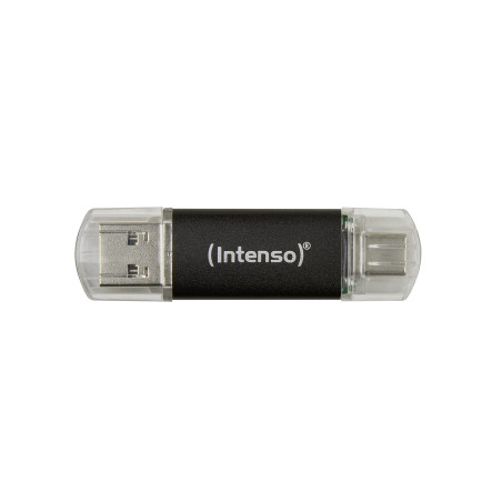 Intenso Twist Line 512 Go, Double clé USB 3.2 Gen 1x1, USB-C et USB-A, 70 Mo/s, Anthracite