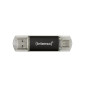 Intenso Twist Line 512 Go, Double clé USB 3.2 Gen 1x1, USB-C et USB-A, 70 Mo/s, Anthracite Intenso Twist Line 512 Go, Double clé USB 3.2 Gen 1x1, USB-C et USB-A, 70 Mo/s, Anthracite