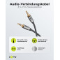 goobay 65276 Câble AUX stéréo audio de 3,5 mm/câble jack pour écouteurs, autoradio, PC, tablette, câble haut-parleur/connexion p goobay 65276 Câble AUX stéréo audio de 3,5 mm/câble jack pour écouteurs, autoradio, PC, tablette, câble haut-parleur/connexion p