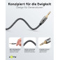 goobay 65276 Câble AUX stéréo audio de 3,5 mm/câble jack pour écouteurs, autoradio, PC, tablette, câble haut-parleur/connexion p goobay 65276 Câble AUX stéréo audio de 3,5 mm/câble jack pour écouteurs, autoradio, PC, tablette, câble haut-parleur/connexion p