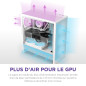 NZXT H5 Flow RGB - Boîtier de PC Gaming Compact Moyen Tour ATX - Flux d'air élevé - F360 RGBCore (CV) Inclus - Support de radiat NZXT H5 Flow RGB - Boîtier de PC Gaming Compact Moyen Tour ATX - Flux d'air élevé - F360 RGBCore (CV) Inclus - Support de radiat