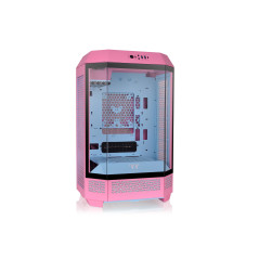 THERMALTAKE The Tower 300 | Boîtier Gaming Moyen Tour | Bubble Pink