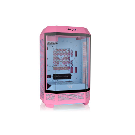 THERMALTAKE The Tower 300 | Boîtier Gaming Moyen Tour | Bubble Pink