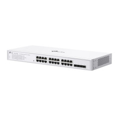 TP-Link Festa FS328G Commutateur Gigabit 24 Ports avec 4 emplacements SFP, Gestion Cloud, optimisation du réseau pour Entreprise