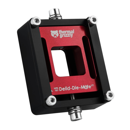 Thermal Grizzly Intel 1851 Delid-Die-Mate V1 – Outil de qualité supérieure pour un retrait sûr et efficace des dissipateurs de c