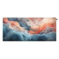 CHERRY XTRFY GP5, Tapis de Souris de Gaming en Tissu XL (920 x 400 x 3 mm), Surface Lisse Rapide et Précise, Bords Cousus, Antid