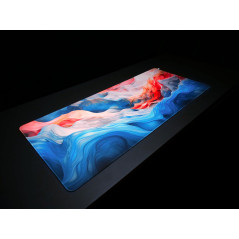 CHERRY XTRFY GP5, Tapis de Souris de Gaming en Tissu XL (920 x 400 x 3 mm), Surface Lisse Rapide et Précise, Bords Cousus, Antid