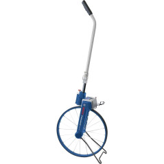 Bosch Professional Odomètre GWM 40 (Diamètre de Roue : 38,91 cm, Circonférence : 1,22 m, Distance Maximale Mesurable : 9999,99 m