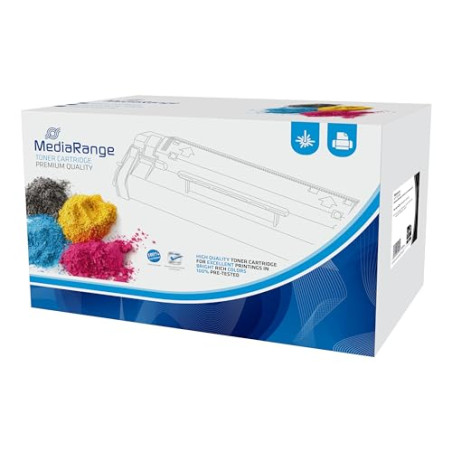 MediaRange Remanufacturée pour HP® Q7560A Noir