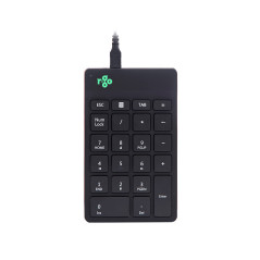 R-Go Break, Clavier numérique, USB Numpad Externe, Pavé numérique Clavier supplémentaire, avec Logiciel de Pause Anti-RSI, Filai
