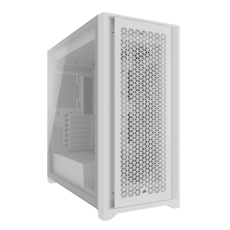 CORSAIR 5000D Core Airflow Boîtier PC ATX Mid Tower - Aucun Ventilateur Inclus - Panneau Latéral en Verre - Design à Haut Débit CORSAIR 5000D Core Airflow Boîtier PC ATX Mid Tower - Aucun Ventilateur Inclus - Panneau Latéral en Verre - Design à Haut Débit