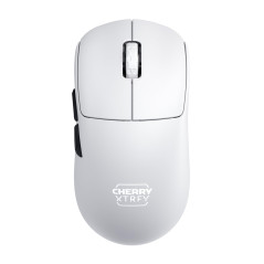 CHERRY XTRFY M68 Pro Wireless, Souris de Gaming Ultra-Rapide Sans Fil, 2,4 GHz, Optimisée pour l'Esport, Souris 8K, Forme Symétr