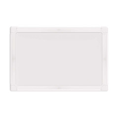 MAUL tableau blanc MAULprimo 20x30cm | Tableau magnétique avec bac de rangement pour marqueurs | Magnétique, inscriptible et eff